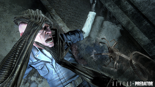 Illustration for article titled Aliens vs Predator Screens Burst Out Of Gamescom's Chest